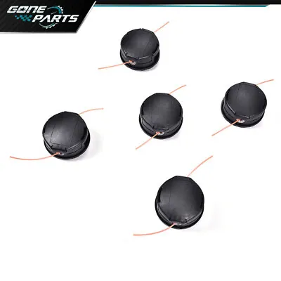 5Pack High Quality String Trimmer Head For Speed Feed 400 Echo SRM 225 Black • $22.47