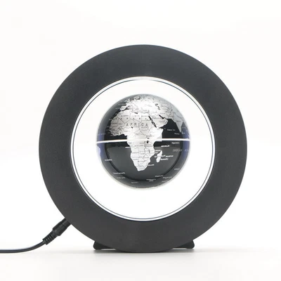 £37.49 • Buy Magnetic Levitation Floating Earth World Globe Map LED Light Decoration U8T6