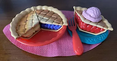 Vintage FISHER PRICE Fun With Food 73338 Pie Surprise Dessert Set 1998 COMPLETE • $59.99