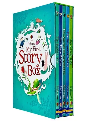 Usborne My First Story Box Reading Collection 5 Books Box Set Rabbits TaleGreed • £10.99