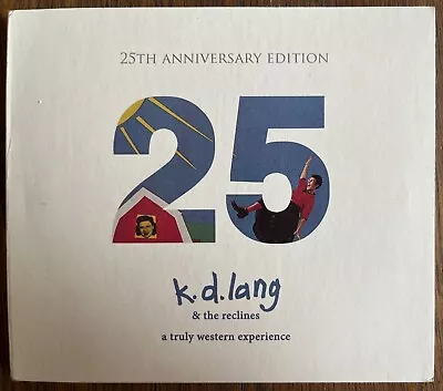 K.D. LANG - A Truly Western Experience 25th Anniversary CD + DVD 2010 Exc Cond! • $19.99