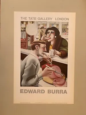 Edward Burrathe Snack Bar Authentic 1985 Tate Gallery Print • £115.80