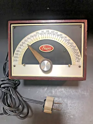 Vintage Franz Electric Metronome Solid Mahogany Model LM-5 Tested Works • $299