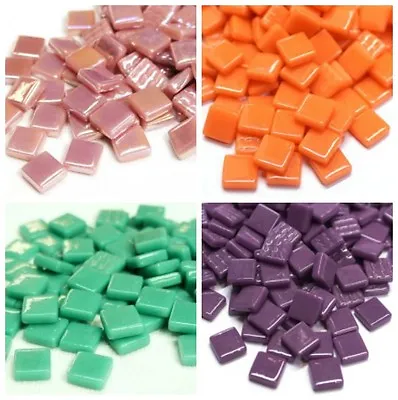 12mm Square Mosaic Tiles In A  Choice Of Colours - 50g • £2.35