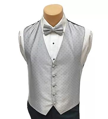 Men's Ralph Lauren Tuxedo Vest & Tie Red Green Blue Silver Pink Yellow Burgundy • $14.95