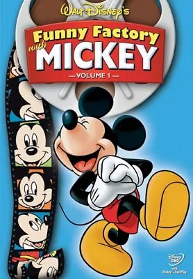 Walt Disney's Funny Factory With Mickey [DVD] DVD Good • $6.53