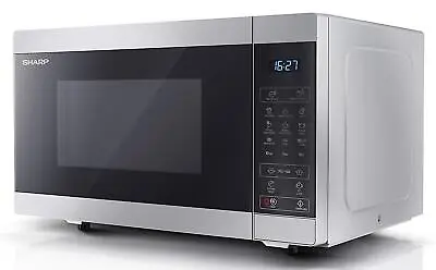 Sharp YC-MG51U-S Silver 25L 900W Microwave With 1000W Grill And Touch Control • £139.99