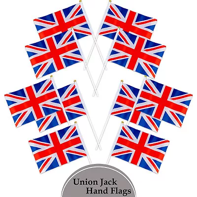 £2.49 • Buy 2023 Union Jack Flag Small Hand Waving British Royal Coronation Party Event UK