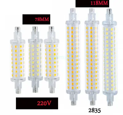 🔥R7S 118mm 78mm LED Flood Light Bulb 2835 SMD Cool /Warm White Halogen Lamps🔥 • $18.56