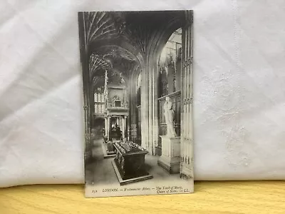 £2.50 • Buy London.- Westminster Abbey .- The Tomb Of Mary Queen Of Scots - LL. Postcard 252