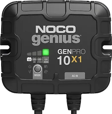 NOCO Genius GENPRO10X1 1-Bank 10A (10A/Bank) Smart Marine Battery Charger • $124.95