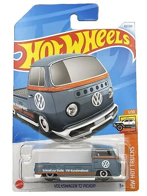 Hot Wheels 2024 HW Hot Trucks 1/10 Gray Volkswagen T2 Pickup • $5.95