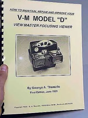 View-Master Model D Focusing Viewer BOOK By DrT • $19.95