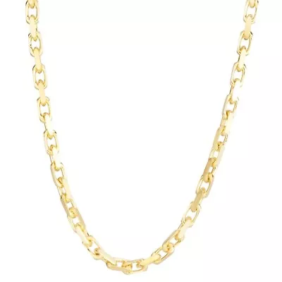 14k Solid Yellow Gold Anchor Cable Link Mens Chain/Necklace 22  55 Grams 4.8MM • $5265