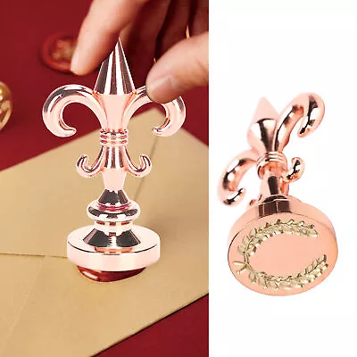 (Rose Gold)Wax Seal Handle Stamp Innovative Vintage Sealing Stamp Tool For AOS • $9.48