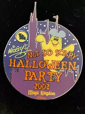 Disney Pin - WDW - MNSSHP 2002 - Glow In The Dark Ghost Not So Scary SILVER EARS • $9.99