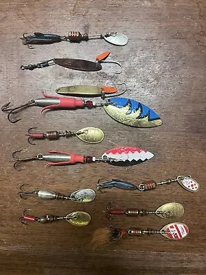 Vintage Fishing Lure Lot Of 11 Mepps & MCA • $19.99