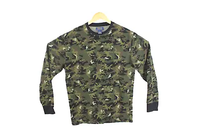 Polo Ralph Lauren Men's Size Large Camouflage Long Sleeve Thermal Shirt • $19.95