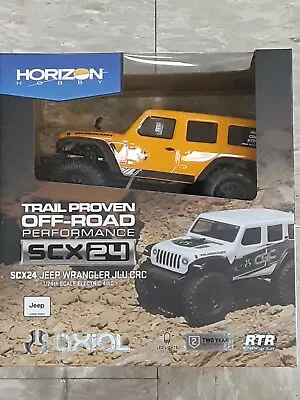 Axial SCX24 2019 Jeep Wrangler JLU CRC 1/24 4WD RTR Scale Yellow AXI00002V2T2  • $119.99