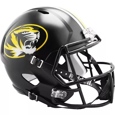 Missouri Tigers NCAA SPEED Riddell Full Size Replica Football Helmet • $152.95