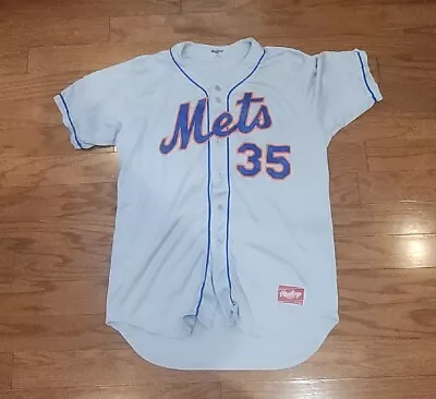 MILB Authentic Team Issue New York Mets Rawlings Game Jersey Sz 48 #35 (Verlande • $45