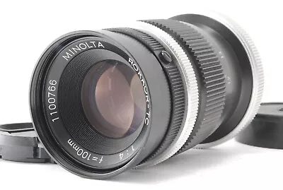 Rare [N MINT] Minolta Rokkor TC 100mm F/4 Lens SR 13 Blade Aperture From JAPAN • $126.99