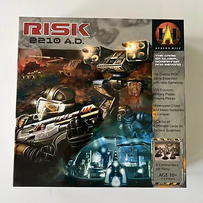 RISK 2210 AD Board Game Avalon Hill - 99% Complete (Missing 1 Of The 65 Tokens) • $29.69