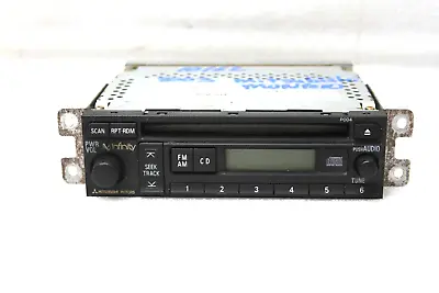 2002-2003 MITSUBISHI MONTERO AM FM Radio CD Player OEM #L3 • $29.95