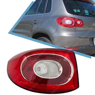 Outer Tail Light Rear Lamp Shell 09-11 Volkswagen Tiguan Taillight Left Driver • $75.99