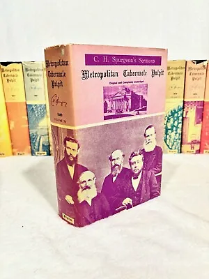 CH Spurgeon Metropolitan Tabernacle Pulpit 1880 Volume 26  (1972) HC/DJ Book • $75