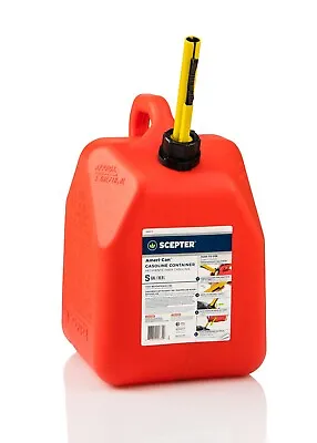 Ameri-Can Gasoline Can 5 Gallon Volume Capacity Red Gas Can Fuel Conta • $18.26