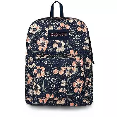 JANSPORT Superbreak One Backpack/Rucksack Fields Of Paradise Free Delivery • £25.95