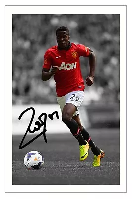 Wilfried Zaha Manchester United Man Utd Signed Photo Autograph Print Soccer • £6.90