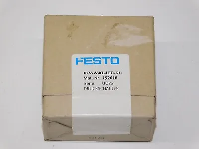 New Festo 152618 PEV-W-KL-LED-GH Pressure Vacuum Switch Module Unit In Box • $29