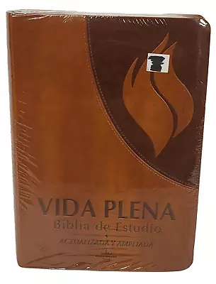 Vida Plena Biblia De Estudio Actualizada Y Ampliada Con Índice Reina Valera 1960 • $59.99