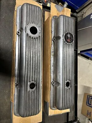 1971-1972 71-72 Corvette Lt-1 Camaro Z28 Valve Covers Gm # 3989005 # 3965542 • $250