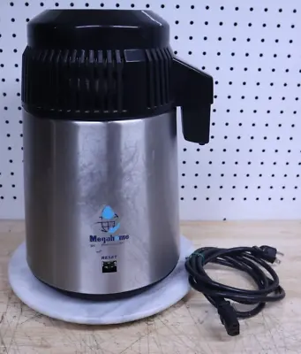 Used Working MegaHome MH943S Counter Top Water Distiller Black/Stainless - USA • $129.99