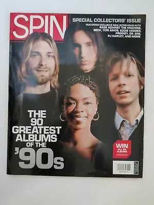 SPIN MAGAZINE Sept 1999 Special Collectors' Issue - 90's Greatest Albums Nirvana • $11.99