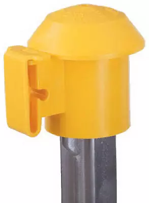 2027 Electric Fence Insulator T-Post Cap Yellow 10-Pk. - Quantity 1 • $27.58