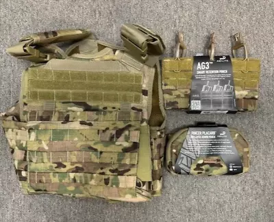 Rothco Bundle MultiCam  Plate Carrier Tactical Vest Agilite AG3 & 2ND Layer • $229