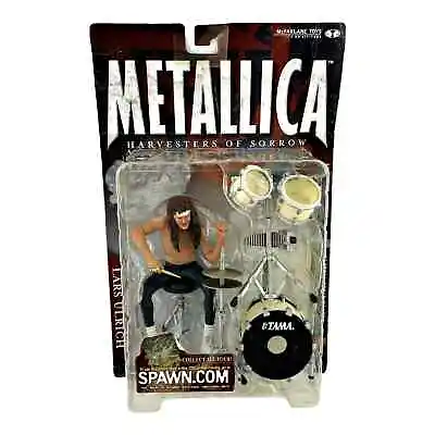 NEW 2001 McFarlane Metallica Harvesters Of Sorrow Lars Ulrich Action Figure NOS • $64.95