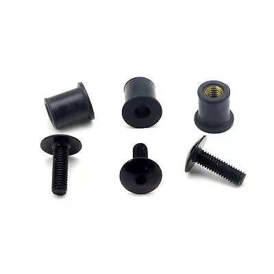 Windshield Screw Kit 3/Pack For Yamaha Snowmobile 90150-05024-00 / 90179-05523 • $11.27