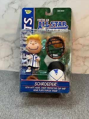 Memory Lane PEANUTS You're An All Star  Charlie Brown SCHROEDER Action Figure • $32