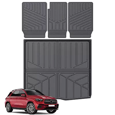 TPE Cargo Mat+Backrest Mat Fit For 2020-2023 Mercedes-Benz GLE • $79.99