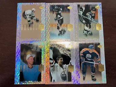 1999-00 Upper Deck UD Gretzky Living Legend Magic Moments MM1-6 Set (6) • $25.49