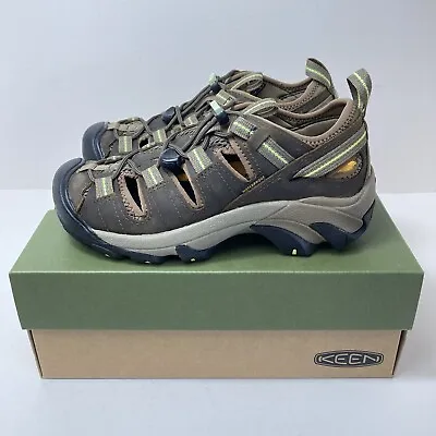 Keen Arroyo II Leather Sandals Shoes UK Size 4 EU 37 Hiking Trekking Waterproof • £34.95
