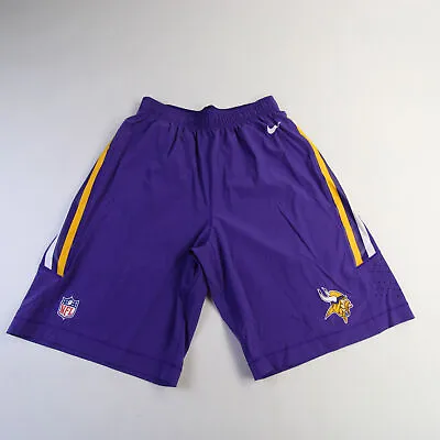 Minnesota Vikings Nike NFL On Field Practice Shorts Men's Purple New • $49.99