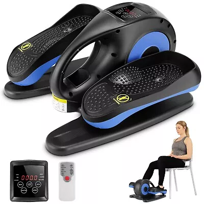 Under Desk Elliptical Machine Portable Ellipse Leg Exerciser Machine W/ Remote~ • $139.99