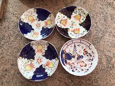 £9.99 • Buy Four Gaudy Welsh Saucers C1830