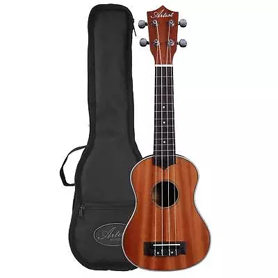 $49 • Buy Artist UKB1 Soprano Ukulele Student Grade Natural